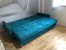 scandi skandináv stílusú lábon álló kanapé tűzött steppelt kihúzható ágy